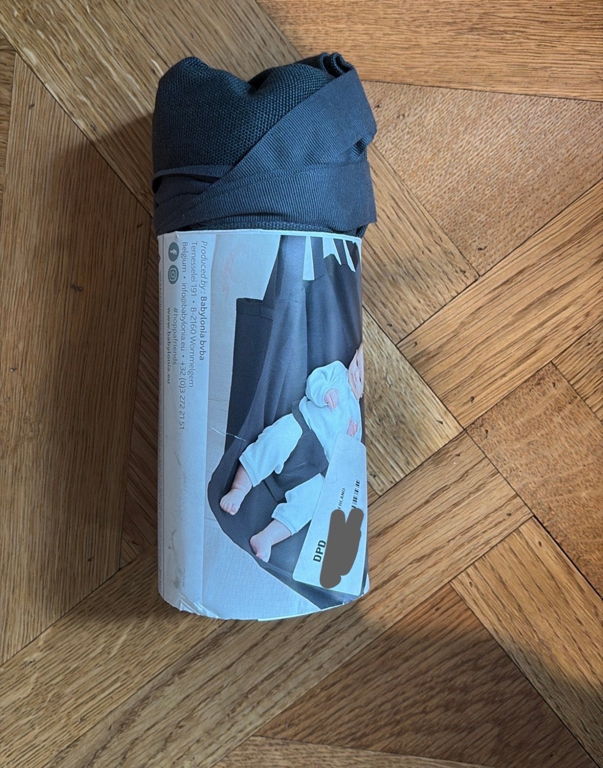 Hoppa baby hangmat donkergrijs - Nieuw, Kinderen en Baby's, Overige Kinderen en Baby's, Ophalen of Verzenden, Nieuw