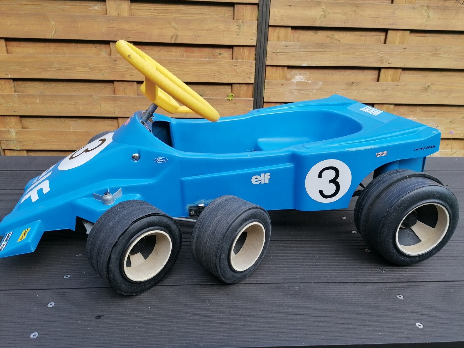 Vintage Ampatoys Trapauto Trap Auto F1 ZELDZAAM Formule 1, Ophalen of Verzenden, Gebruikt, Formule 1