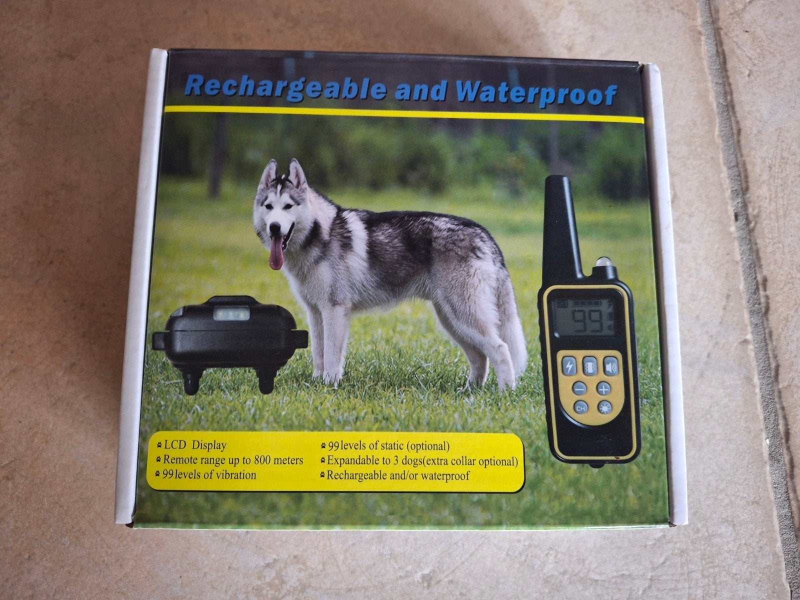 Furline trainingshalsband (tril/audio/impuls) - bereik 800m, Dieren en Toebehoren, Ophalen of Verzenden