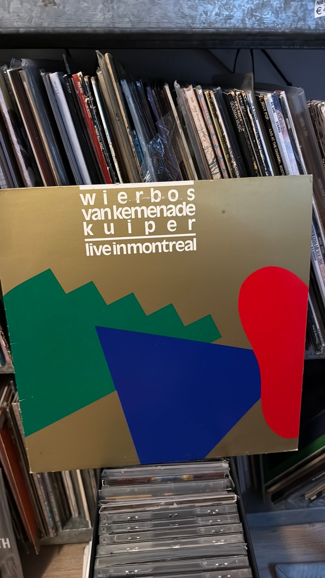 Wierbos van Kemenade Kuiper - Live in Montreal LP Vinyl Jazz, Ophalen of Verzenden, Zo goed als nieuw, Jazz, LP