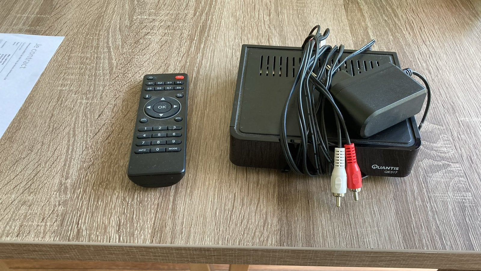 Digitale radio ontvanger ziggo Quantis, Verzenden, Zo goed als nieuw, Minder dan 2 meter, Interlink-kabel