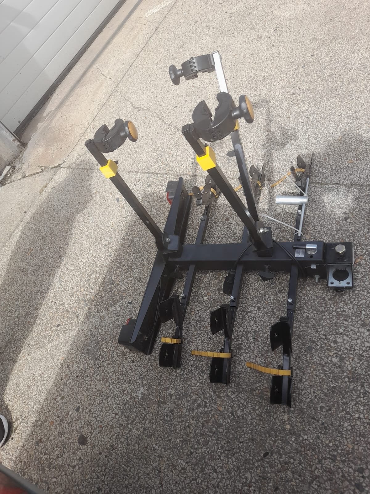 Hawk fietsendrager voor 3 fietsen, Auto diversen, Fietsendragers, Ophalen, 3 fietsen of meer, Gebruikt, Trekhaakdrager