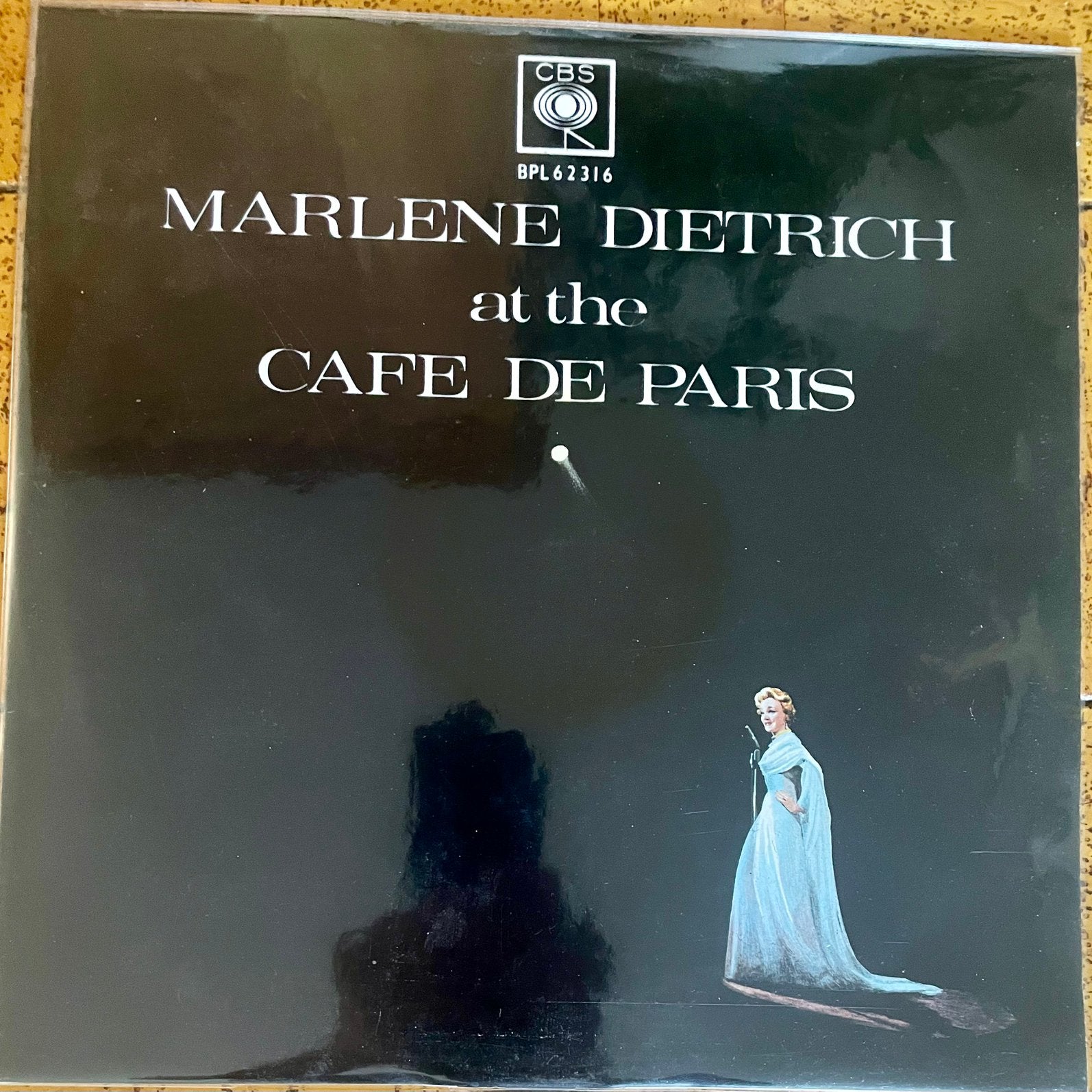 Marlene Dietrich - At the cafe de Paris, Cd's en Dvd's, Vinyl | Pop, Ophalen of Verzenden, Zo goed als nieuw