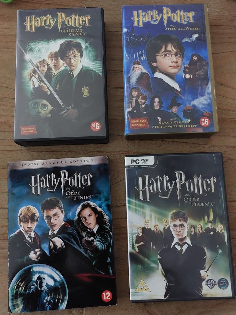 Harry Potter Films en Game - DVD, VHS, PC, Vanaf 12 jaar, Ophalen of Verzenden, Gebruikt