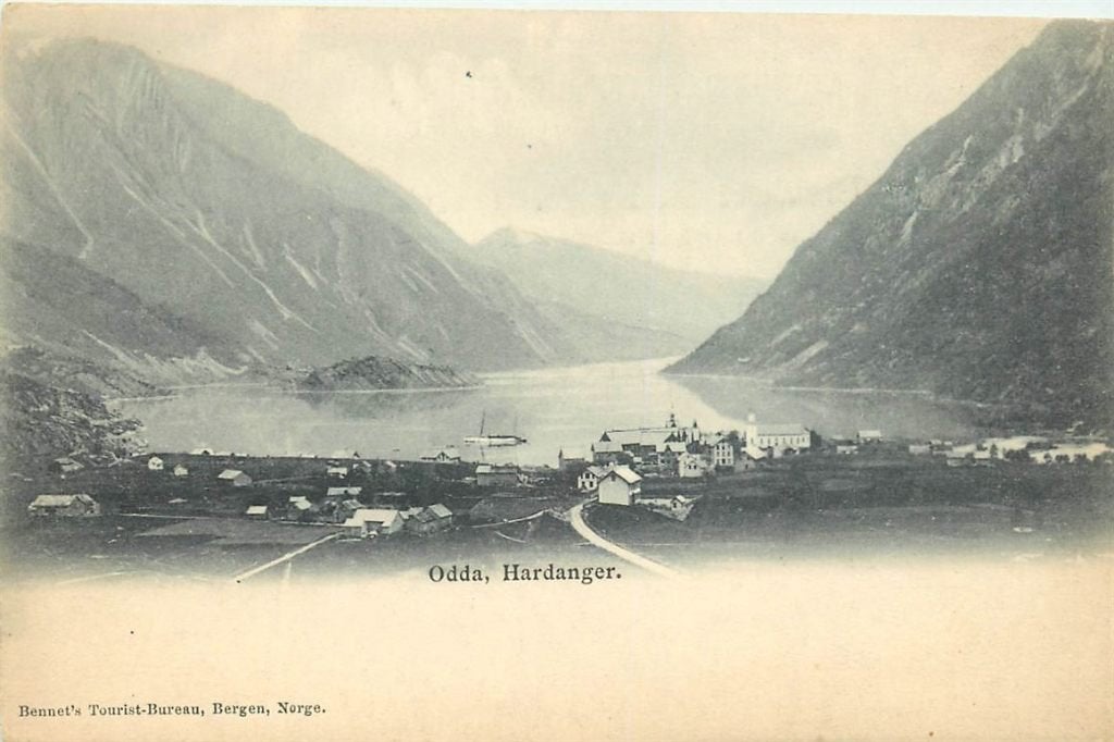702-094-025 Odda Hardanger, Verzenden, Voor 1920, Overig Europa