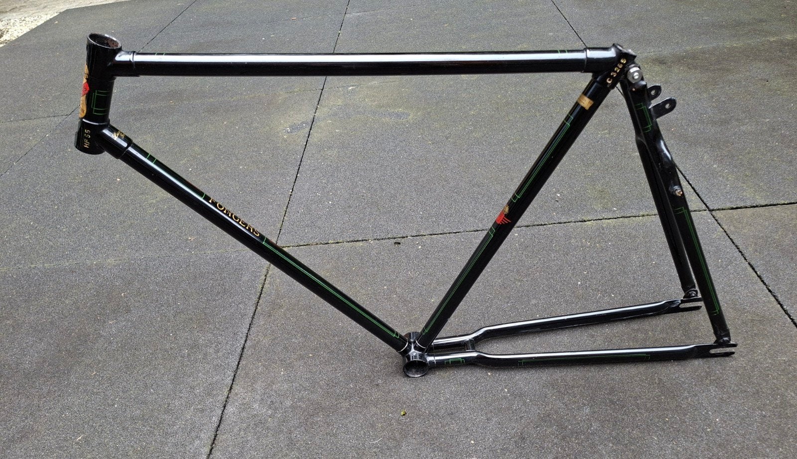 Fongers frame 1957, Fietsen en Brommers, Ophalen of Verzenden, Frame