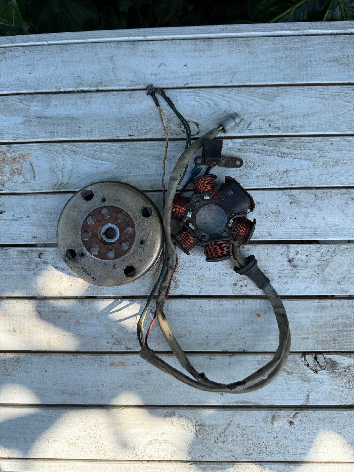 Ontsteking Stator Vliegwiel Piaggio Zip Oud Type 2T, Fietsen en Brommers, Brommeronderdelen | Scooters, Ophalen of Verzenden, Gebruikt
