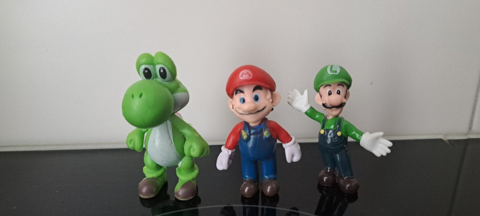 Super Mario Bros. Figuren: Mario, Luigi & Yoshi, Ophalen of Verzenden, Gebruikt