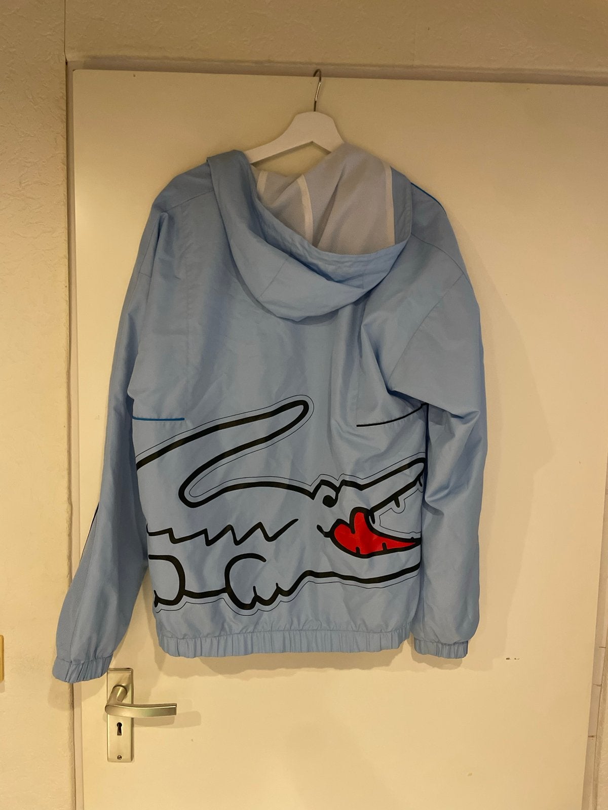 Lacoste Sport Trainingspak Maat L - Supergoede Staat, Ophalen of Verzenden, Zo goed als nieuw, Maat 52/54 (L), Blauw