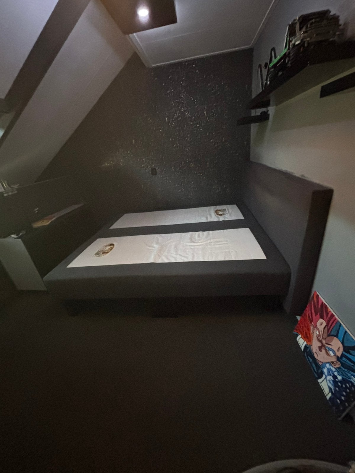 Boxspring Queen luxe, Ophalen, Tweepersoons, 210 cm