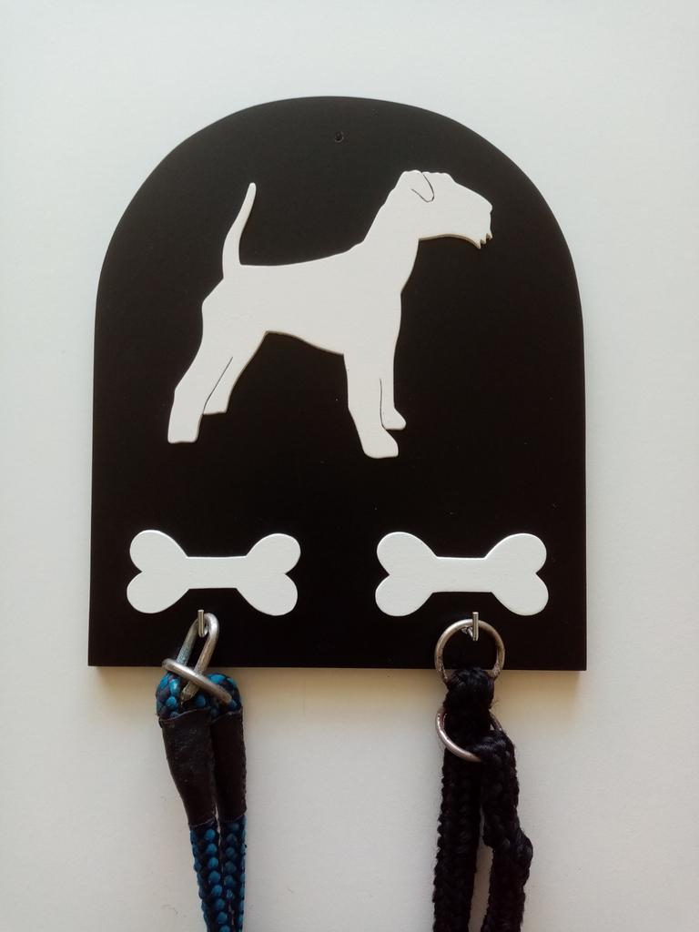 Airedaile terriër en Schnauzer riemkapstokjes, Ophalen of Verzenden, Nieuw, Hondenriem-accessoire