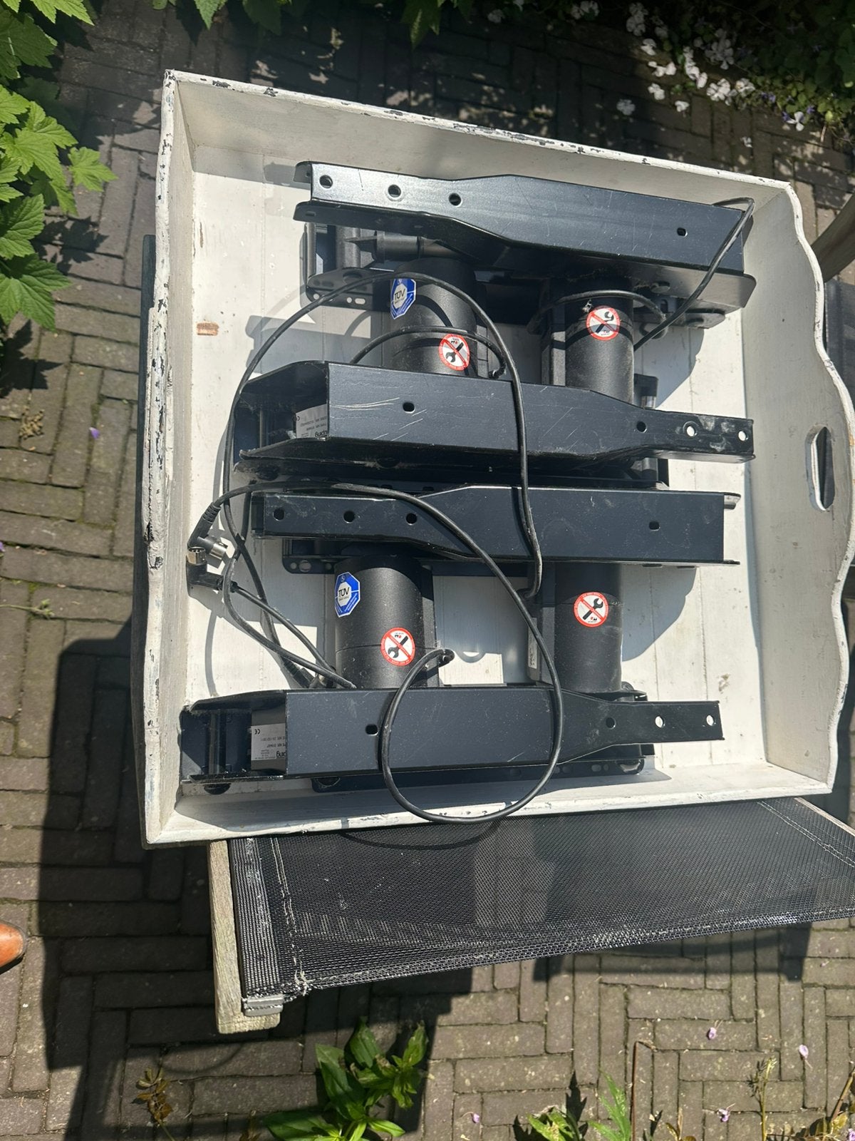 Auping tweepersoonsbed, Huis en Inrichting, Ophalen, Zo goed als nieuw, Tweepersoons