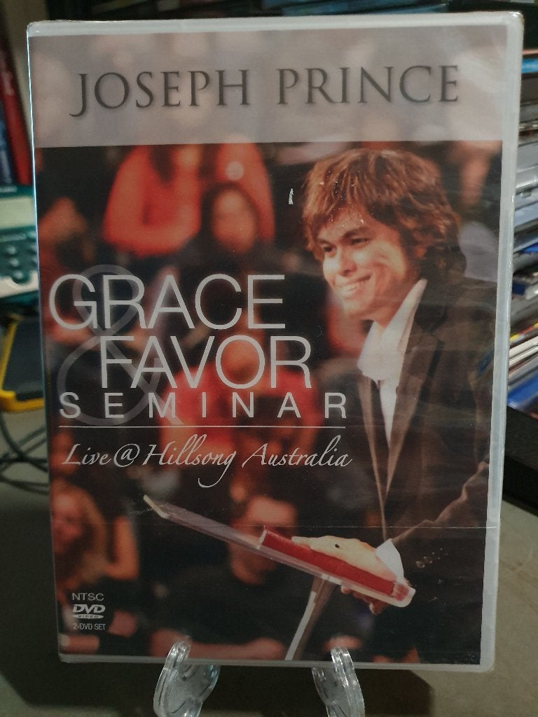 Grace Favor Seminar:Joseph Prince 2-Disc Set DVD, Alle leeftijden, Ophalen, Zo goed als nieuw