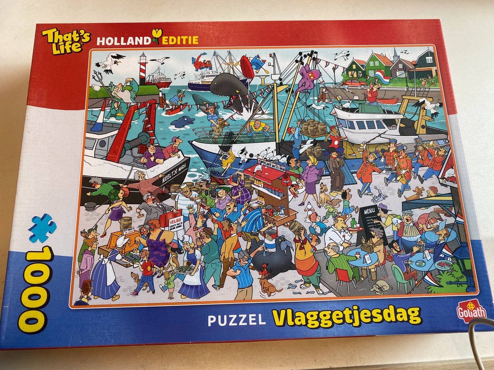 Thats life puzzel 1000 stukjes holland editie, Ophalen, 500 t/m 1500 stukjes, Zo goed als nieuw