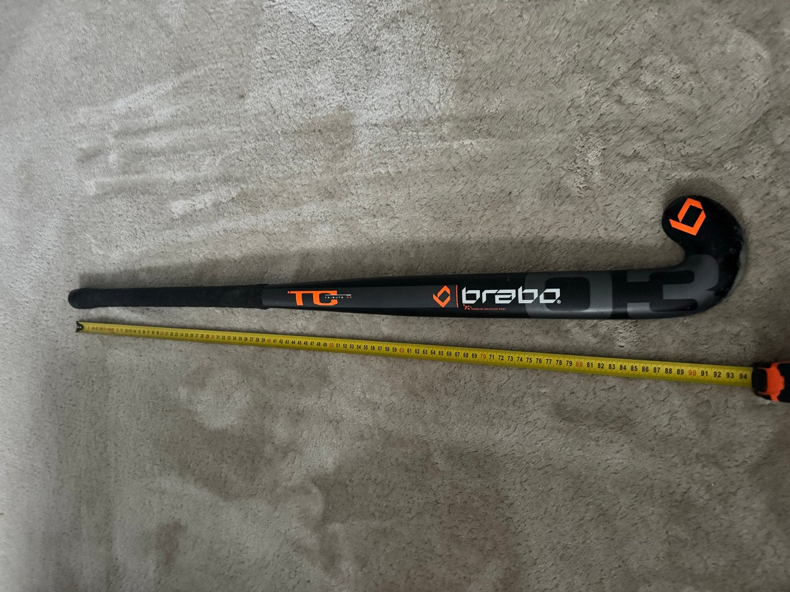 Brabo hockeystick 92cm, Ophalen of Verzenden, Zo goed als nieuw, Stick