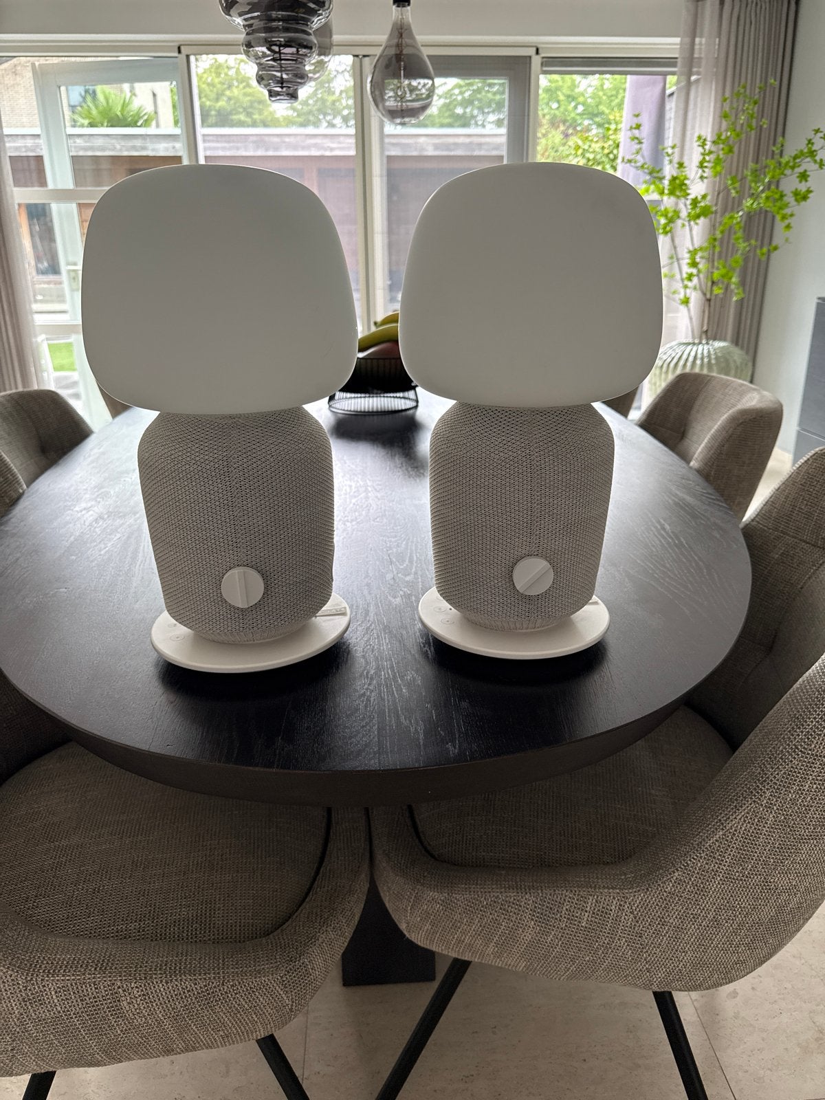 Sonos Symfonisk speakers met tafellamp (2 stuks), Ophalen, Overige typen, WiFi, Zo goed als nieuw