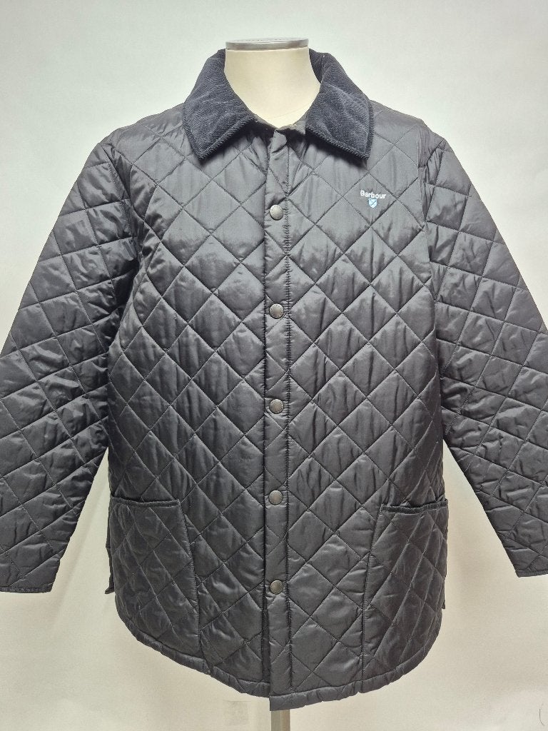 Barbour 'Preppy Liddesdale' zomer quilt jas Nieuw! XXL, Barbour, Zwart, Nieuw, Overige maten