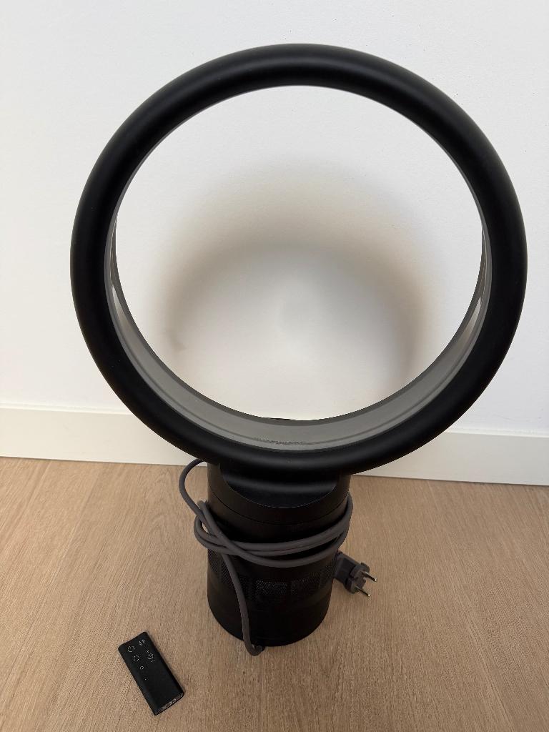 Dyson Cool AM06 Ventilator Zwart, Witgoed en Apparatuur, Ventilatoren, Zo goed als nieuw, Tafelventilator, Ventilator met afstandsbediening