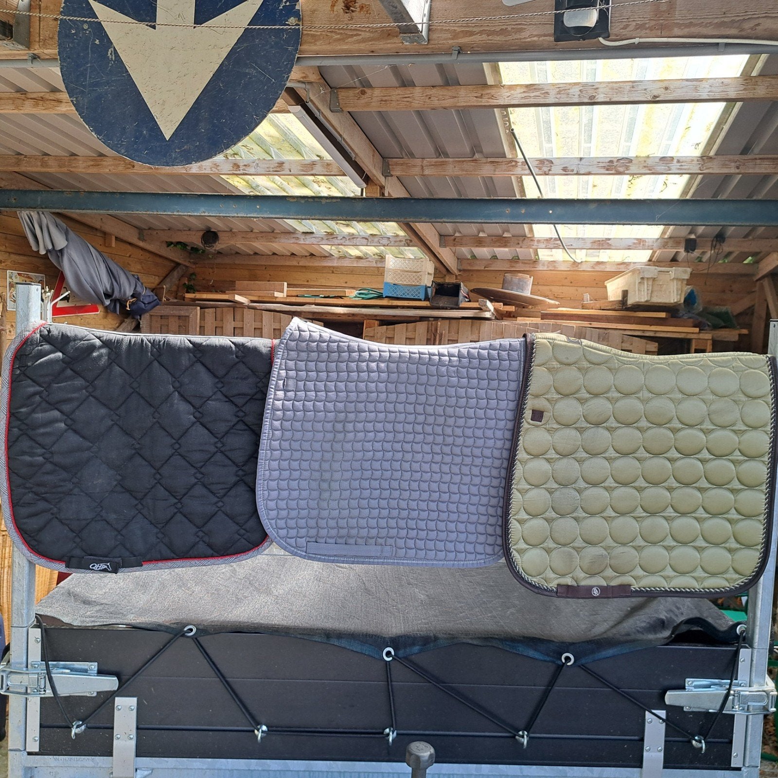 3 dressuur full dekjes qhp, eskadron en BR samen voor, Dieren en Toebehoren, Full (L), Katoen, Ophalen of Verzenden, Overige merken