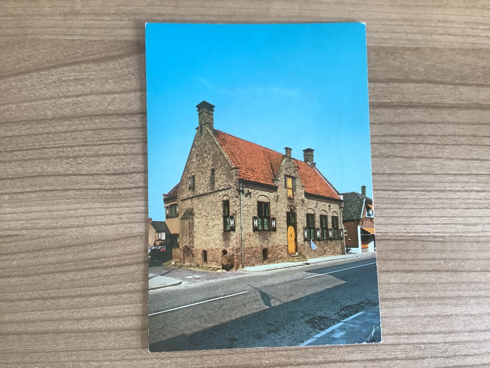 ansichtkaart Woudenberg, Verzenden, Gelopen