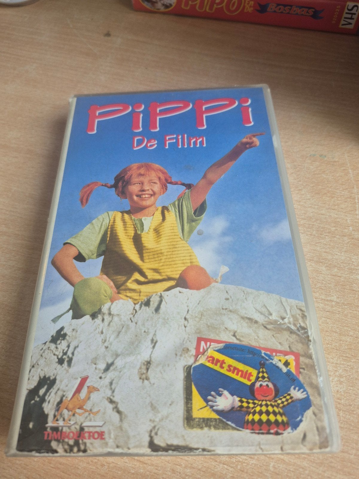 Pippi Langkous - De Film (VHS), Nederlands ondertiteld, Gebruikt, Alle leeftijden, Kinderfilm