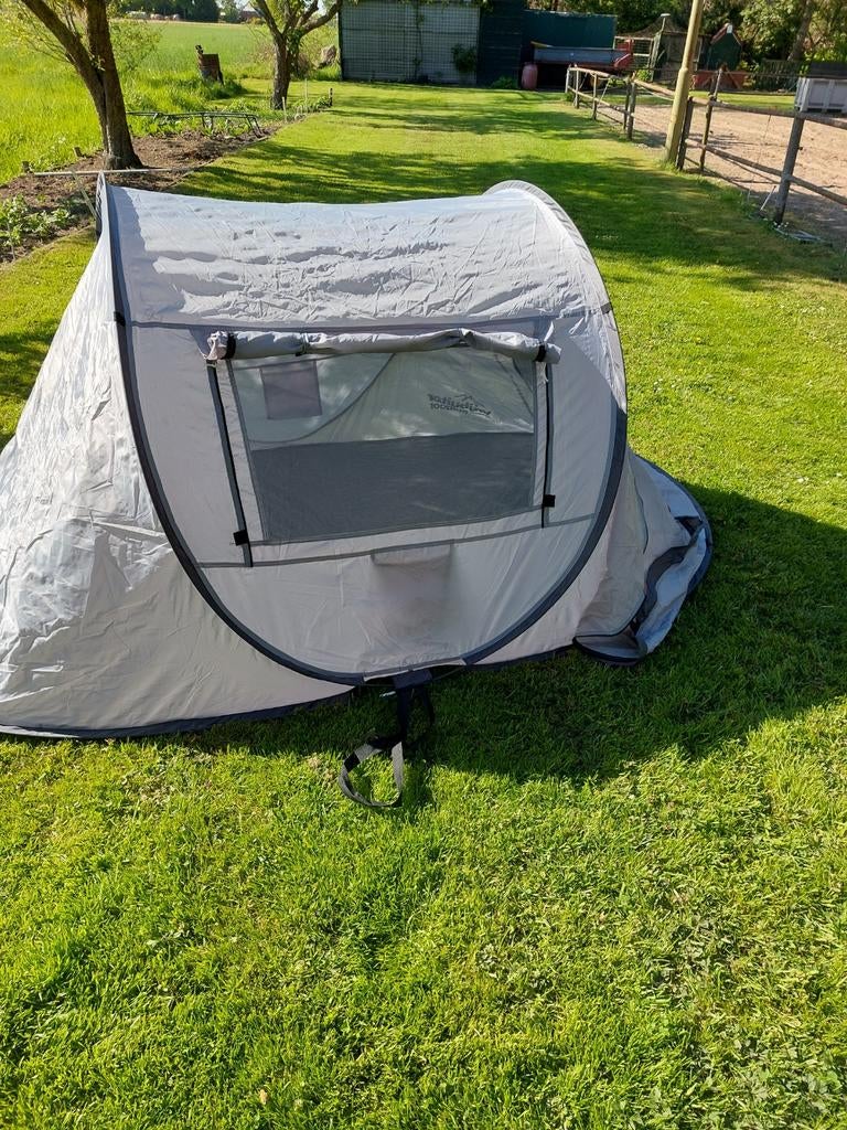 Vrijbuiter Quick Pop tent - Snel op te zetten!, Ophalen, Gebruikt, Tot en met 2