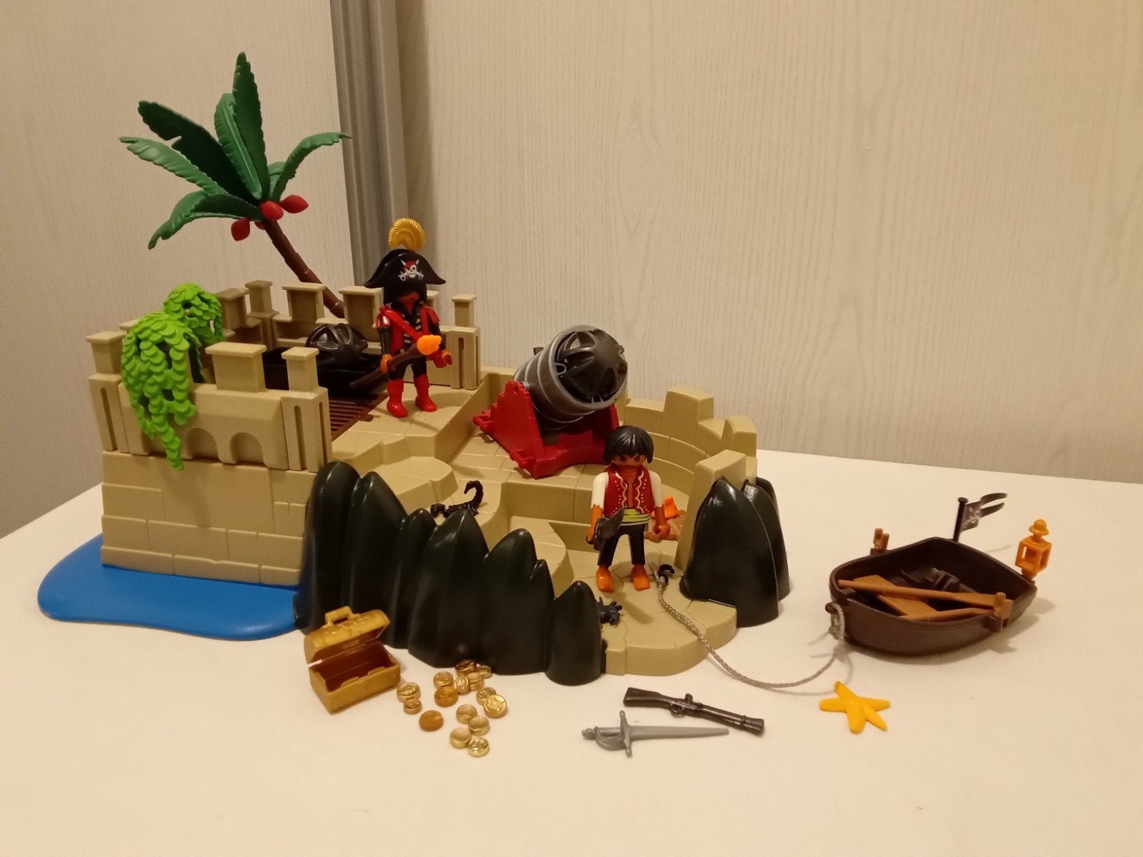 Playmobil 4007 superset piraten compleet, Ophalen of Verzenden, Gebruikt, Complete set