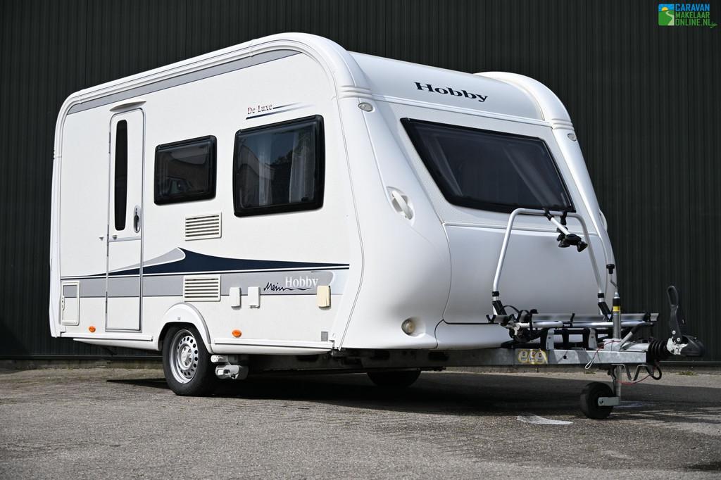 Hobby De Luxe 400 SF Mover|Voortent|BOVAG 23, Hobby, Bedrijf, Ringverwarming, 750 - 1000 kg