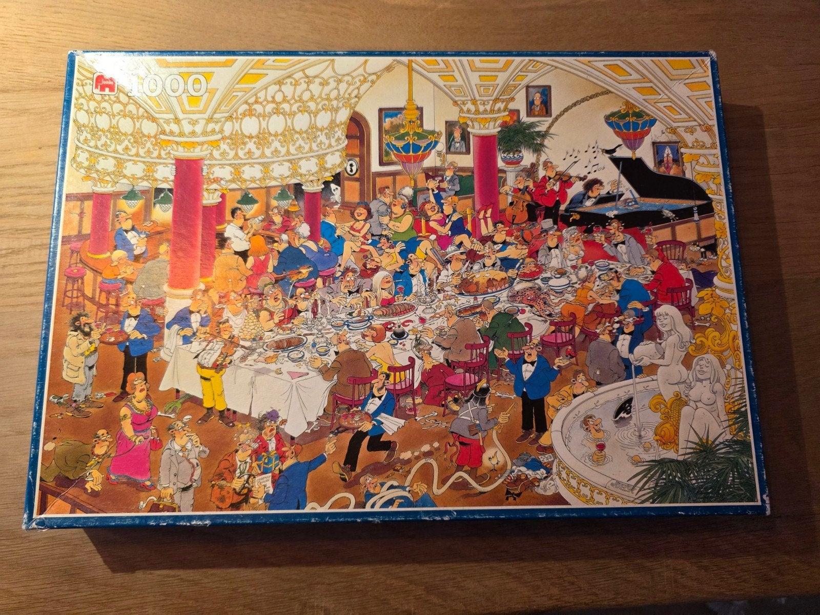 Jan van Haasteren Puzzel De Bruiloft - 1000 stukjes, Ophalen, Gebruikt