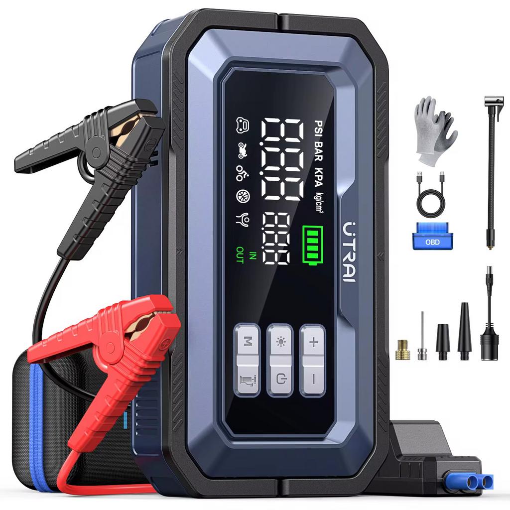UTRAI JS-30 Jumpstarter Accustarter 7000A met Compressor, Ophalen of Verzenden, Nieuw