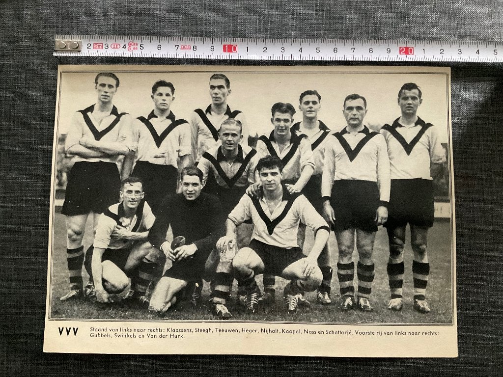 VVV Venlo 1955-1956 Thuisteneu, Ophalen, Zo goed als nieuw, Overige binnenlandse clubs, Poster, Plaatje of Sticker