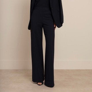 Studio Anneloes Lexie broek donkerblauw travelstof mt XXS, Kleding | Dames, Broeken en Pantalons, Blauw, Ophalen of Verzenden