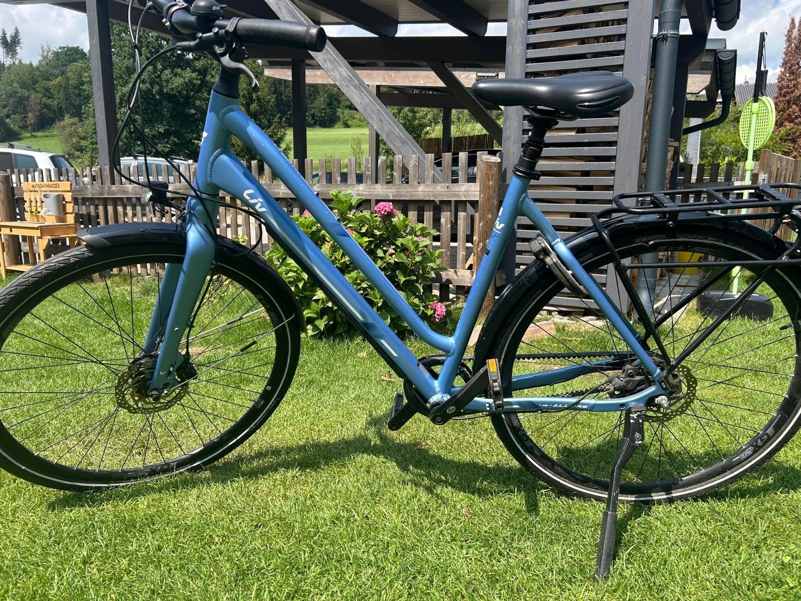 Giant Liv Allure CS Damesfiets blauw, Fietsen en Brommers, Ophalen, Minder dan 10 versnellingen, Giant