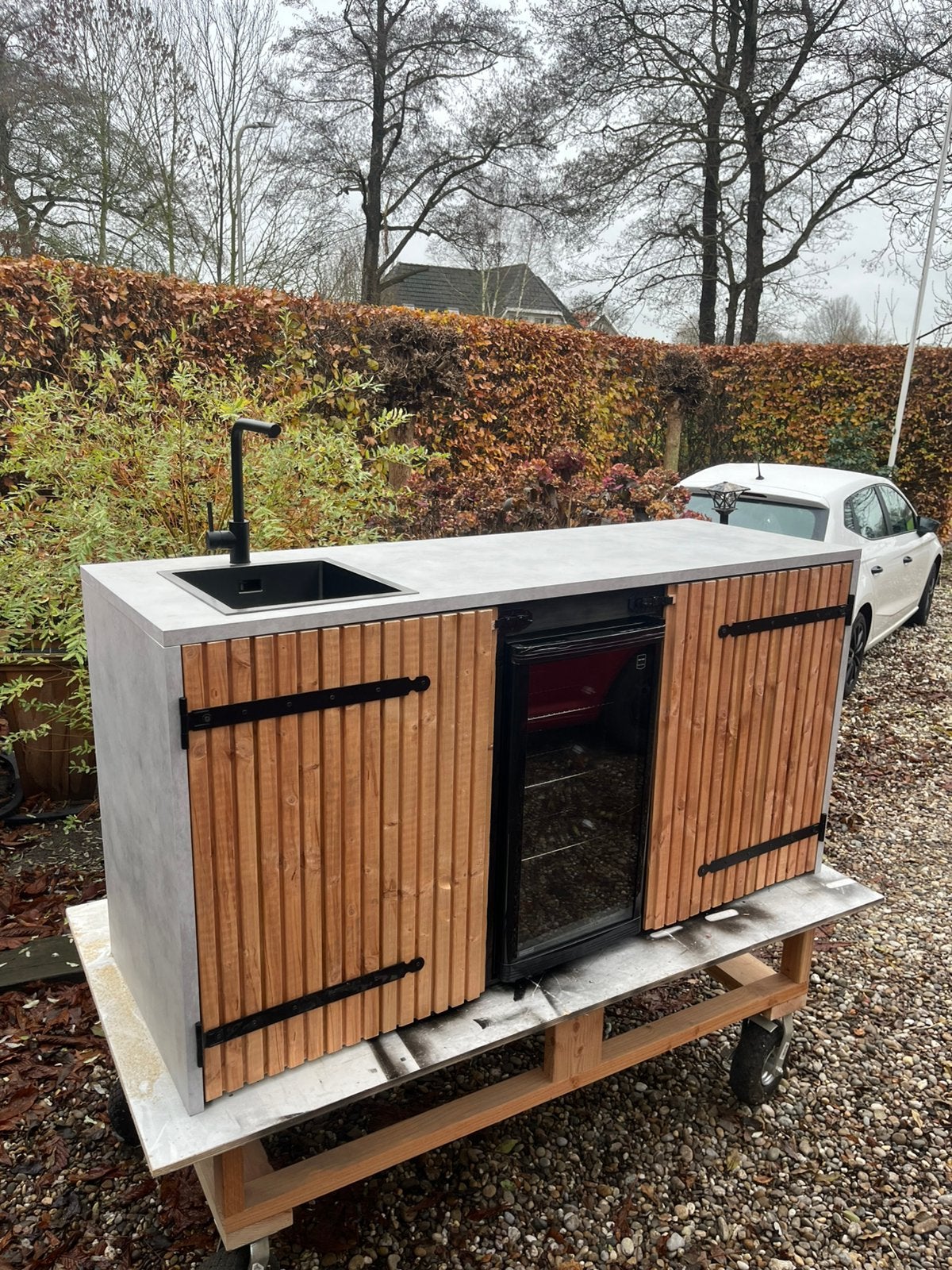 Keuken, Tuin en Terras, Ophalen, Zo goed als nieuw, Gas