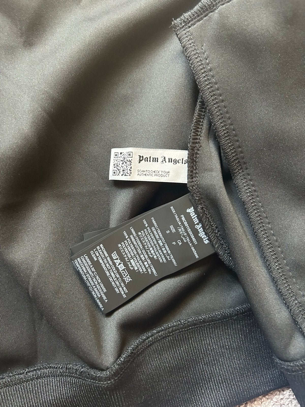 Palm Angels Trainingspak - Zwart met witte strepen, Kleding | Heren, Zwart, Nieuw, Ophalen of Verzenden, Algemeen