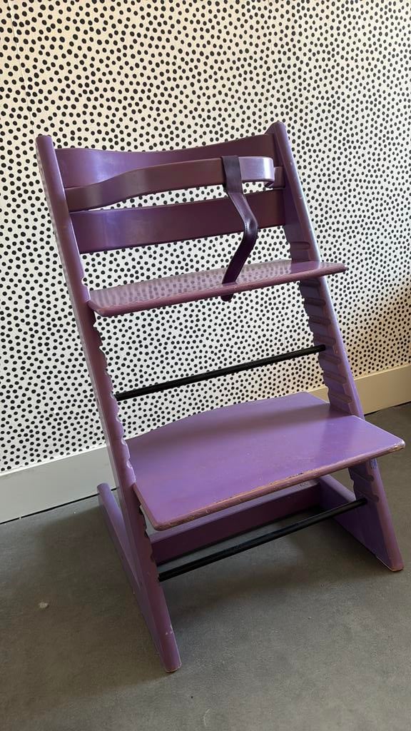 Stokke trip trap oud model, Kinderen en Baby's, Kinderstoelen, Ophalen, Gebruikt, Meegroeistoel