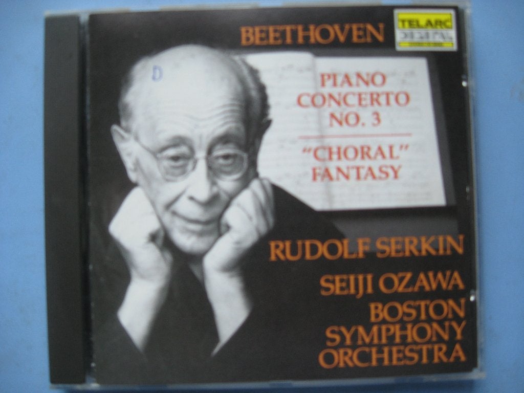 Beethoven, pianconcert nr. 3 e.a., Serkin, Gebruikt, Ophalen of Verzenden, Romantiek, Orkest of Ballet