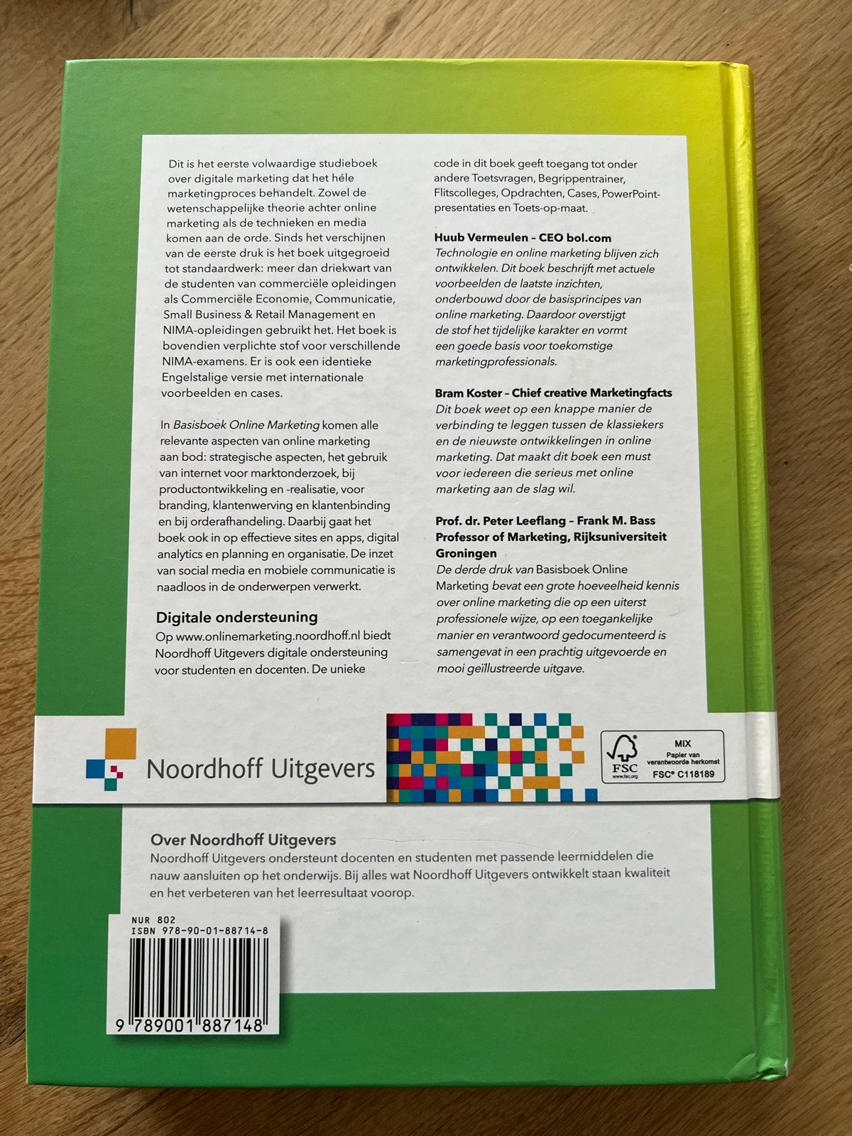 Basisboek Online Marketing - Marjolein Visser & Berend Sikke, Ophalen of Verzenden, Gamma, Zo goed als nieuw, HBO