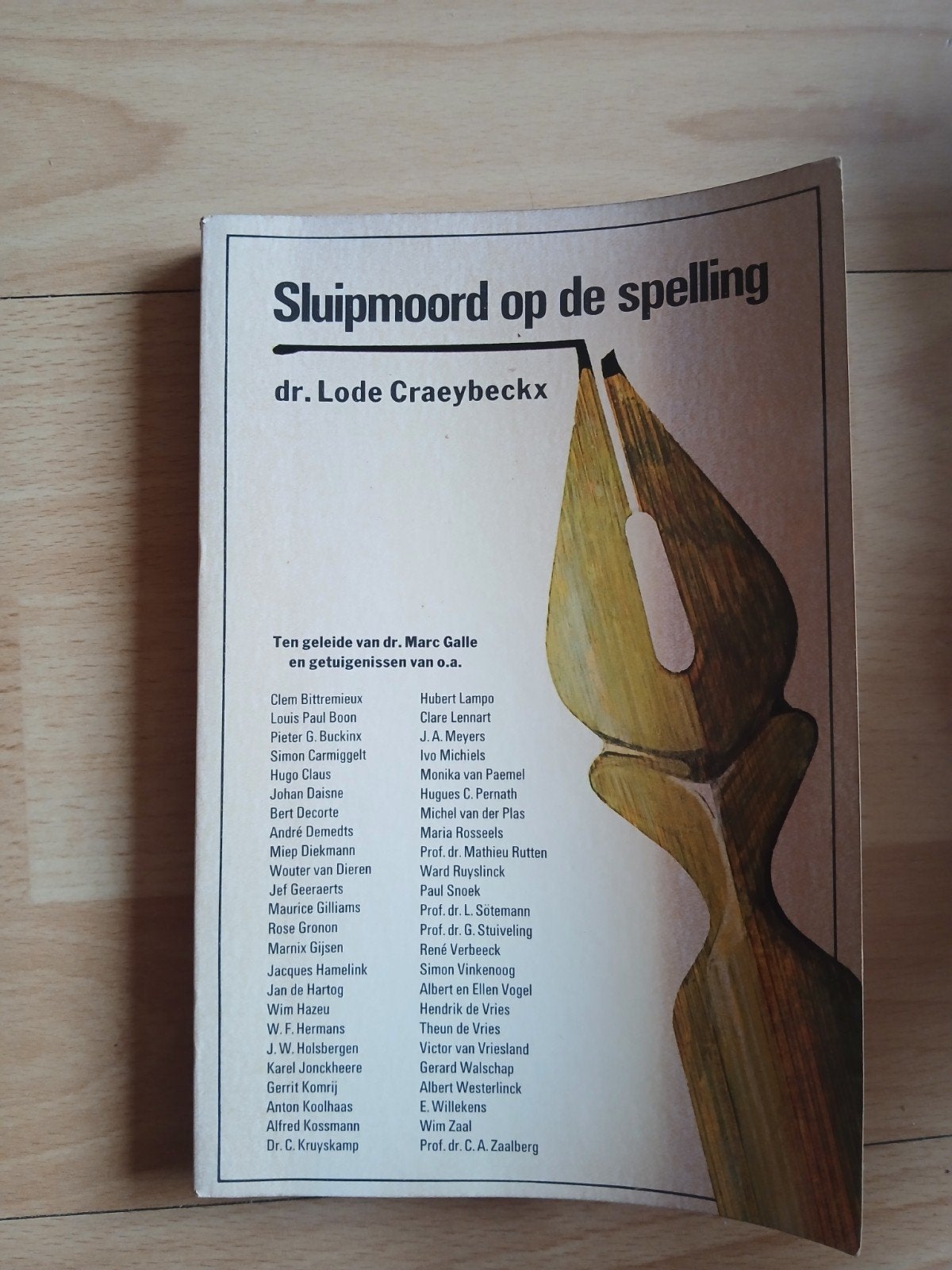 Sluipmoord op de spelling - Dr. Lode Craeybeckx, Boeken, Ophalen of Verzenden, Gelezen, Lode Craeybeckx, Nederland