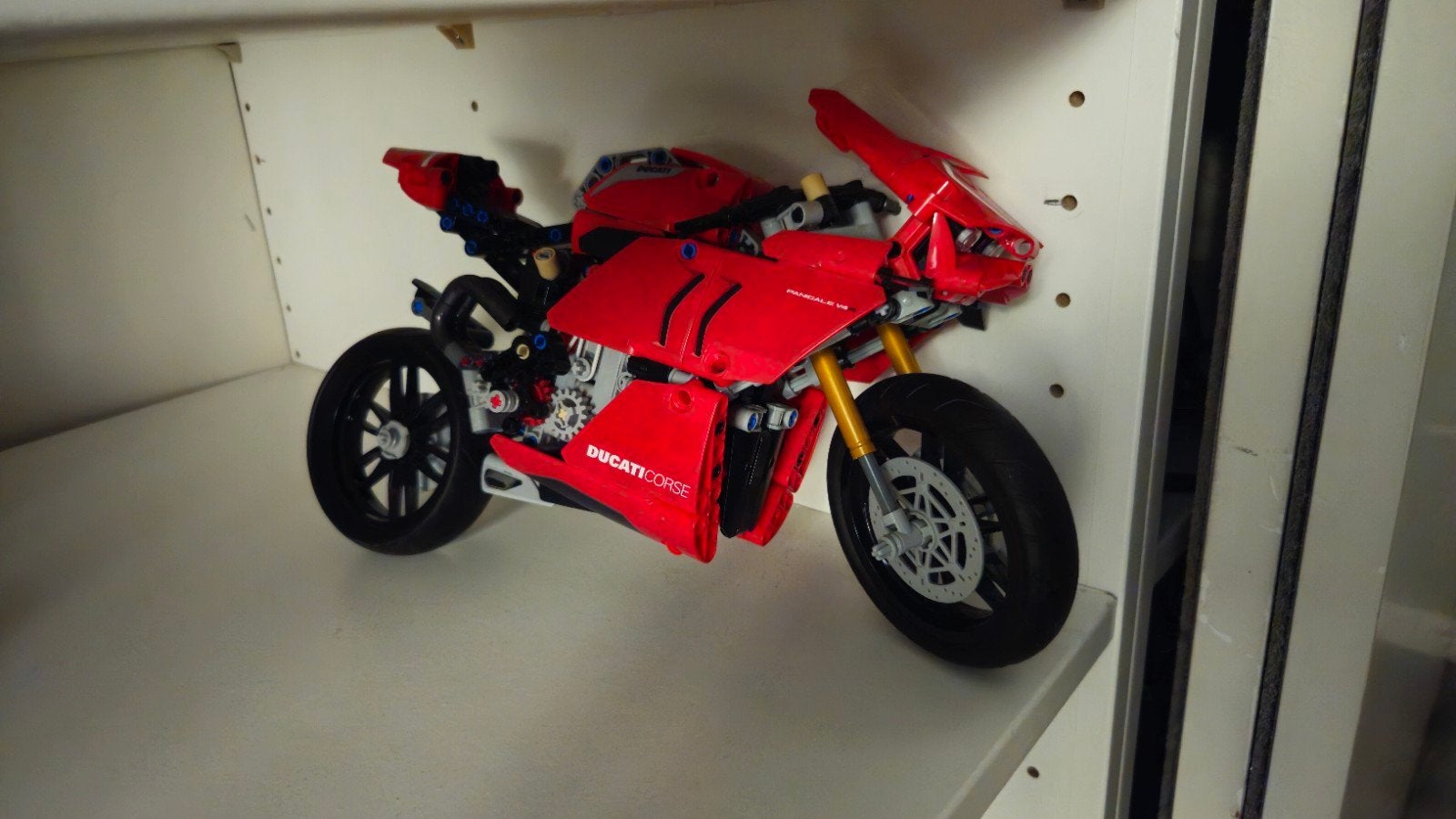 LEGO Technic Ducati Panigale V4 R, Gebruikt, Lego, Ophalen of Verzenden, Technic