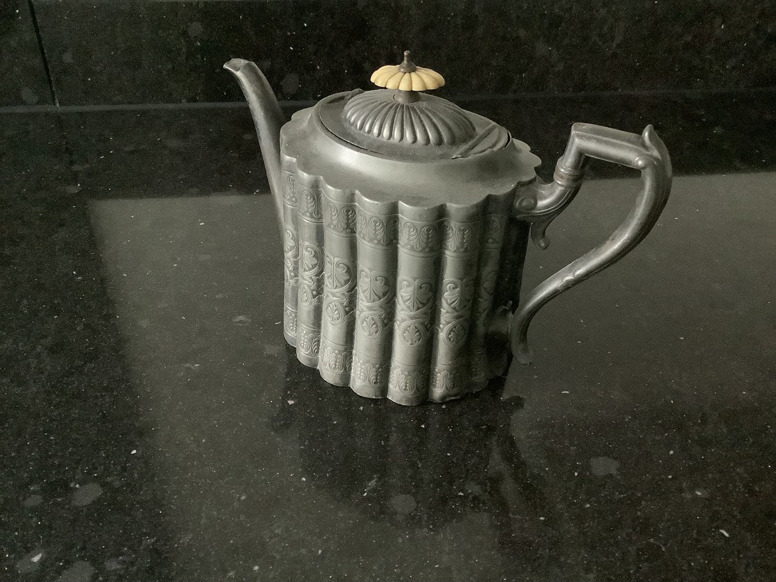 Tinnentheepot, maar deksel moet gesoldeerd worden., Ophalen of Verzenden