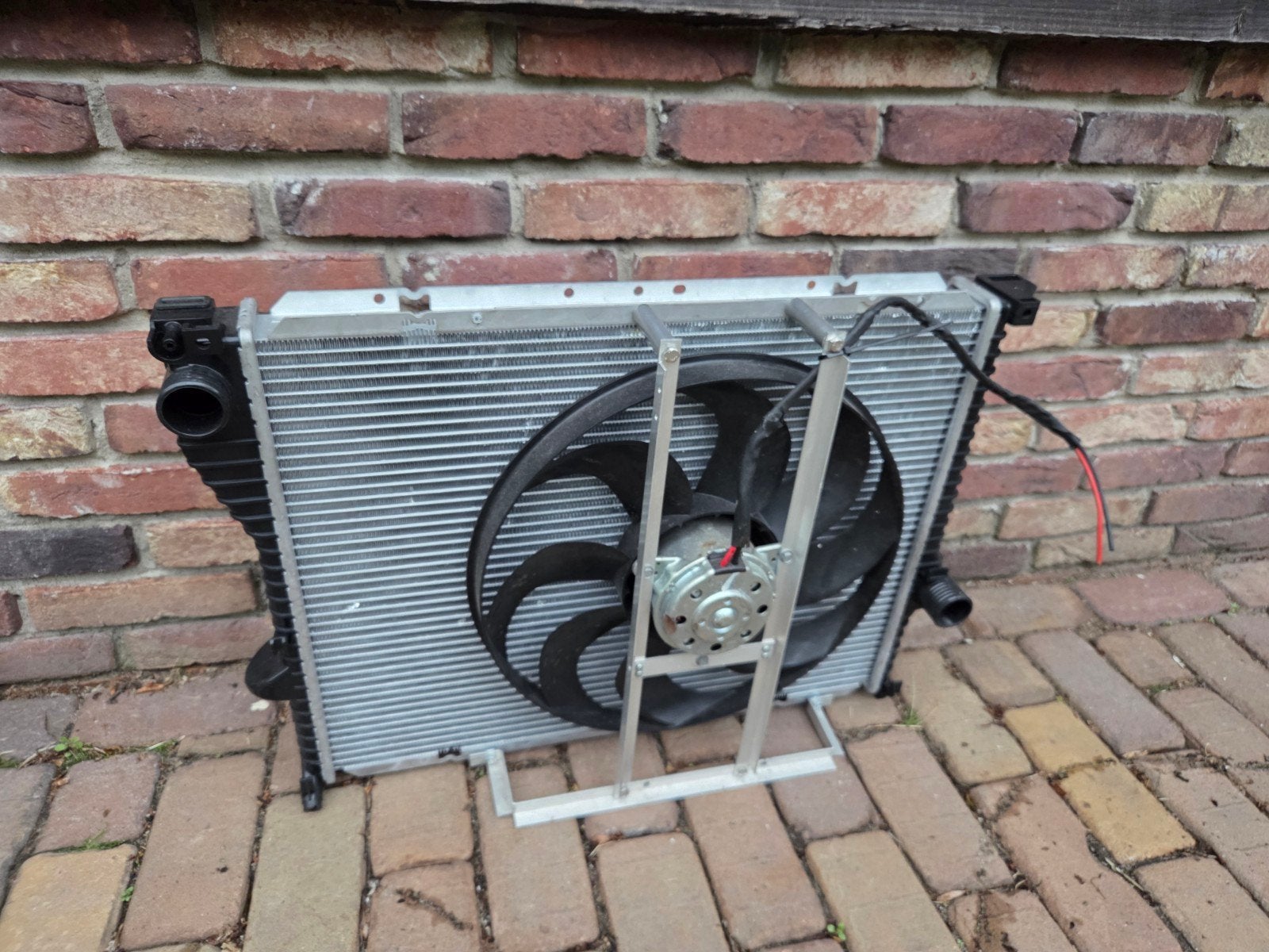 Radiateur met ventilator BMW E36, Ophalen of Verzenden, Gebruikt, Universele onderdelen