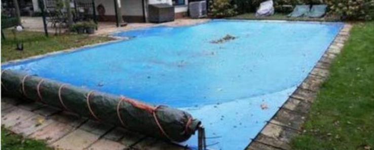 Zwembad winterzeil erg goede kwaliteit, Tuin en Terras, Ophalen, Zo goed als nieuw
