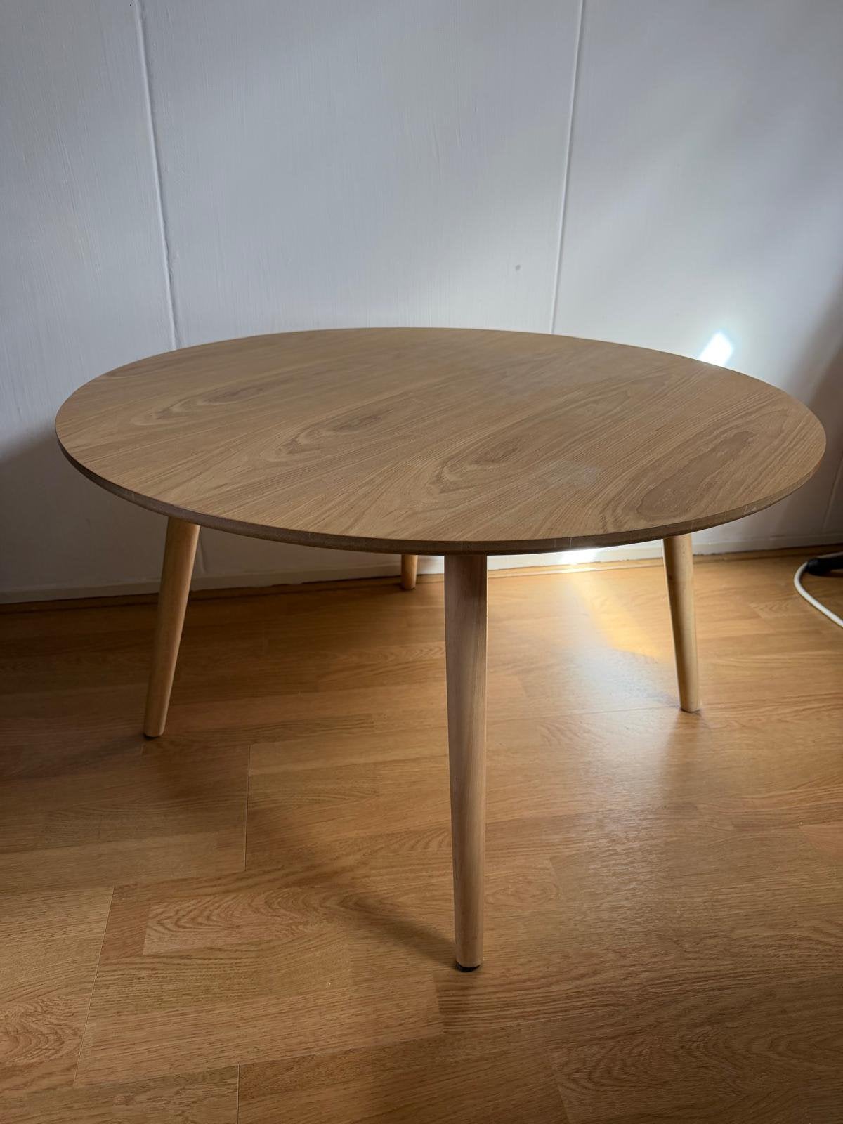 Salontafel, Ophalen, Rond, Zo goed als nieuw, 75 cm of meer