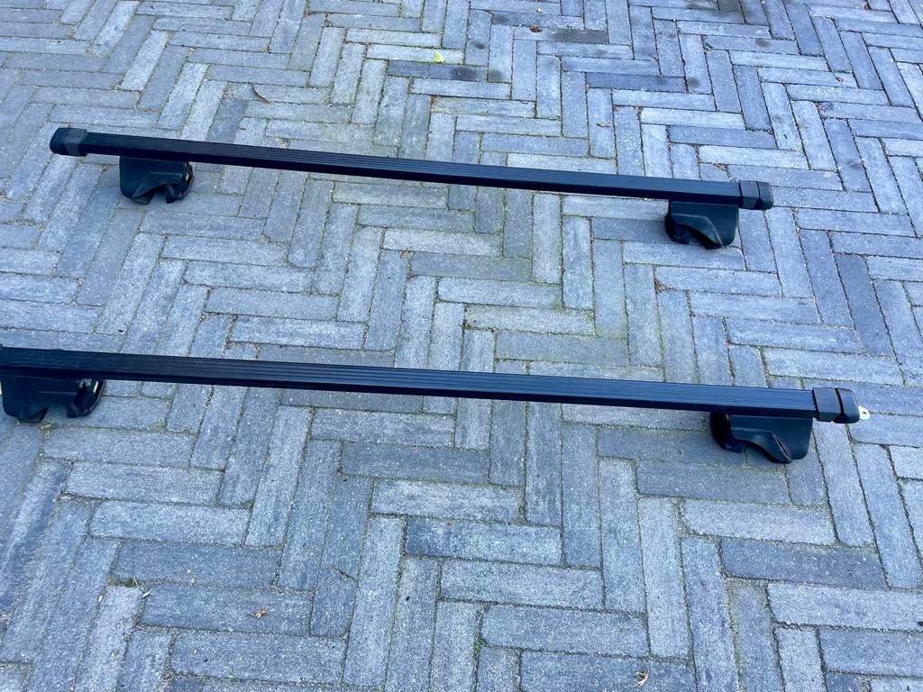 Thule dakdragerset voor open rails - Skoda Fabia 2007, Ophalen, Gebruikt