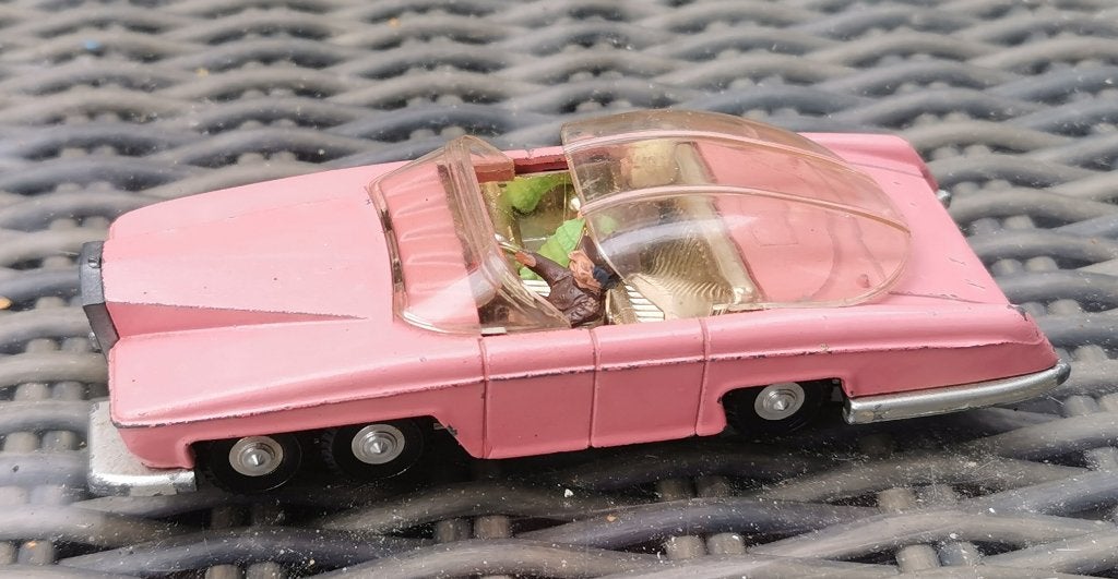 Dinky Toys 1966 100. FAB.1 Uit TV serie Thunderbirds. Izgst, Ophalen of Verzenden, Gebruikt, Auto, Dinky Toys