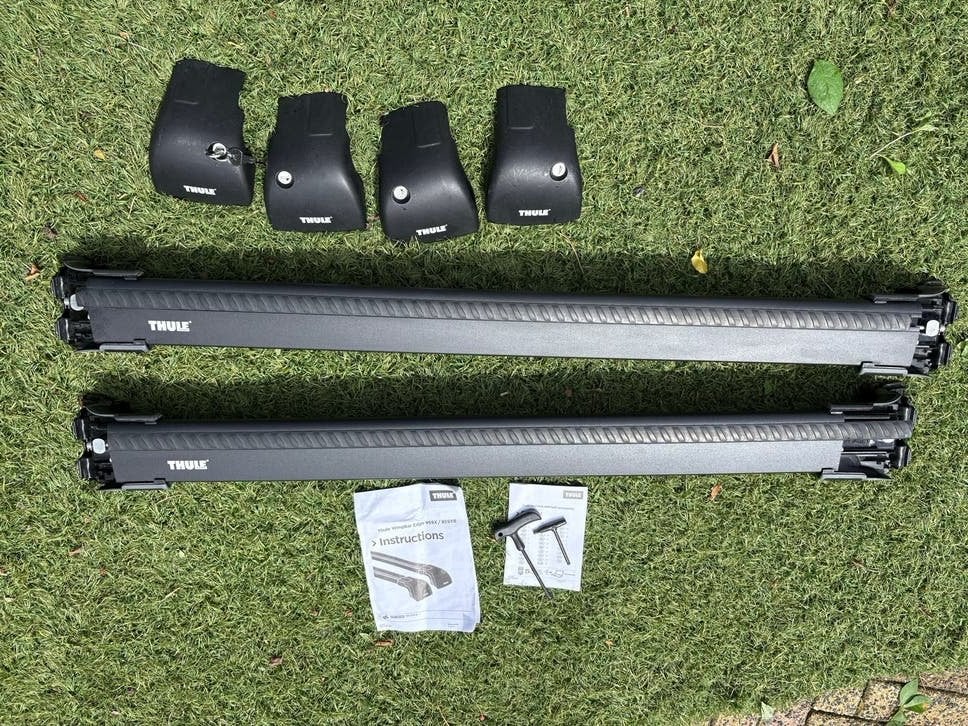 Thule WingBar Edge 959X/959 XB Dakdragers, Auto diversen, Dakdragers, Ophalen, Gebruikt