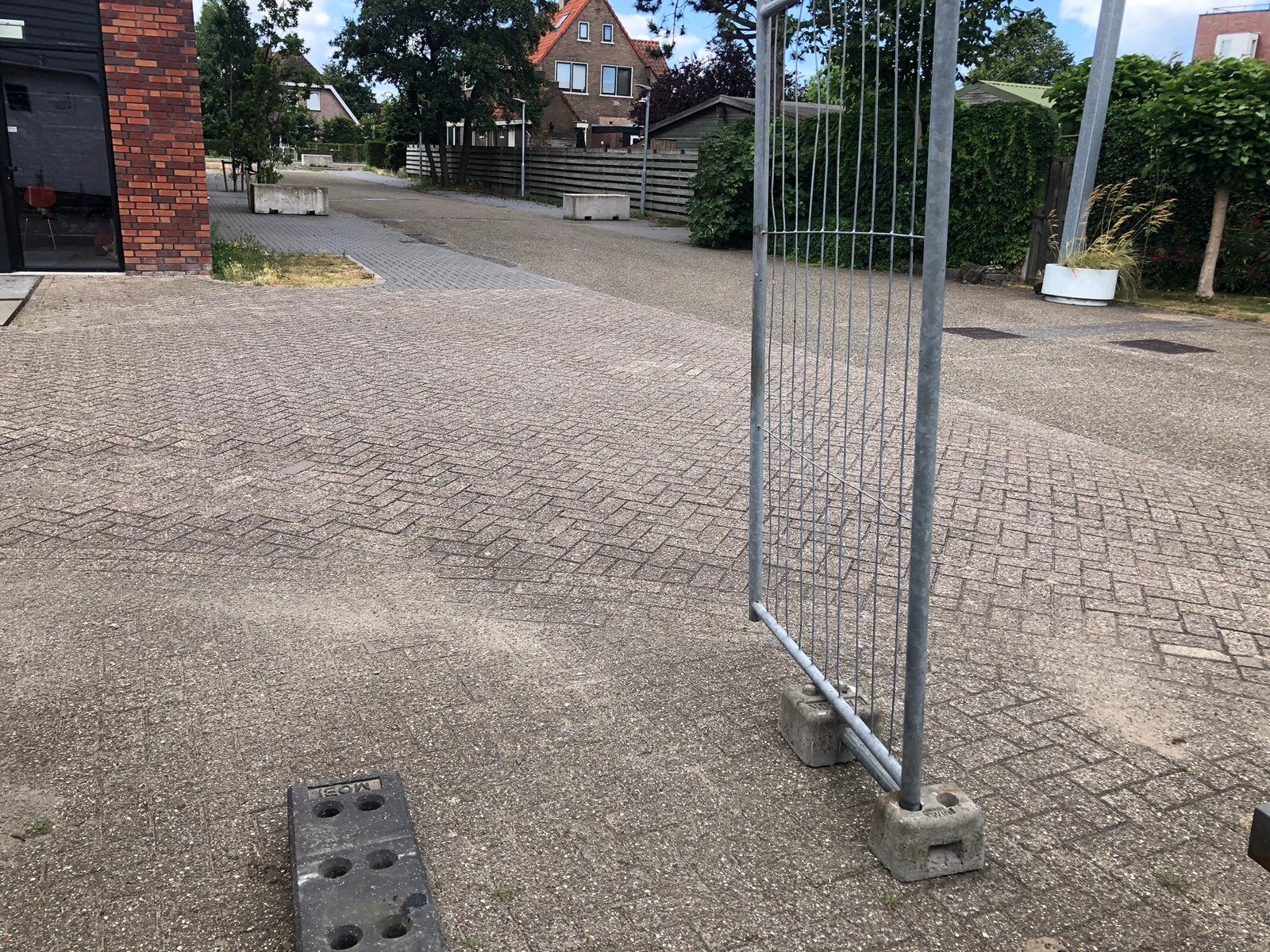 Bouwhek voeten en loophek, Ophalen, Met poort, Gebruikt, Overige typen