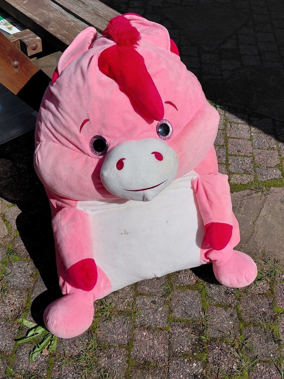 grote knuffel ong.90cm, Kinderen en Baby's, Speelgoed | Knuffels en Pluche, Ophalen of Verzenden, Overige typen