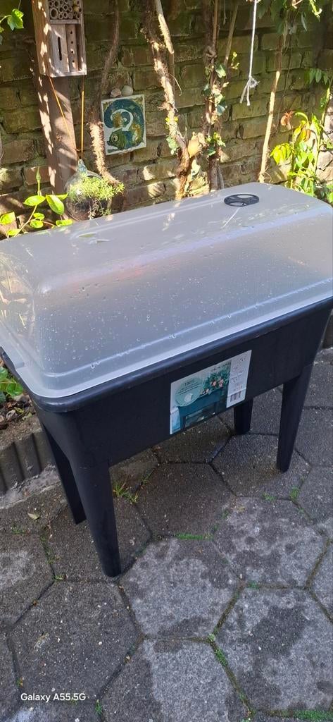 Zaaibak / Kweektafel een keer gebruikt, Kunststof, Ophalen of Verzenden, Zo goed als nieuw, 60 tot 100 cm